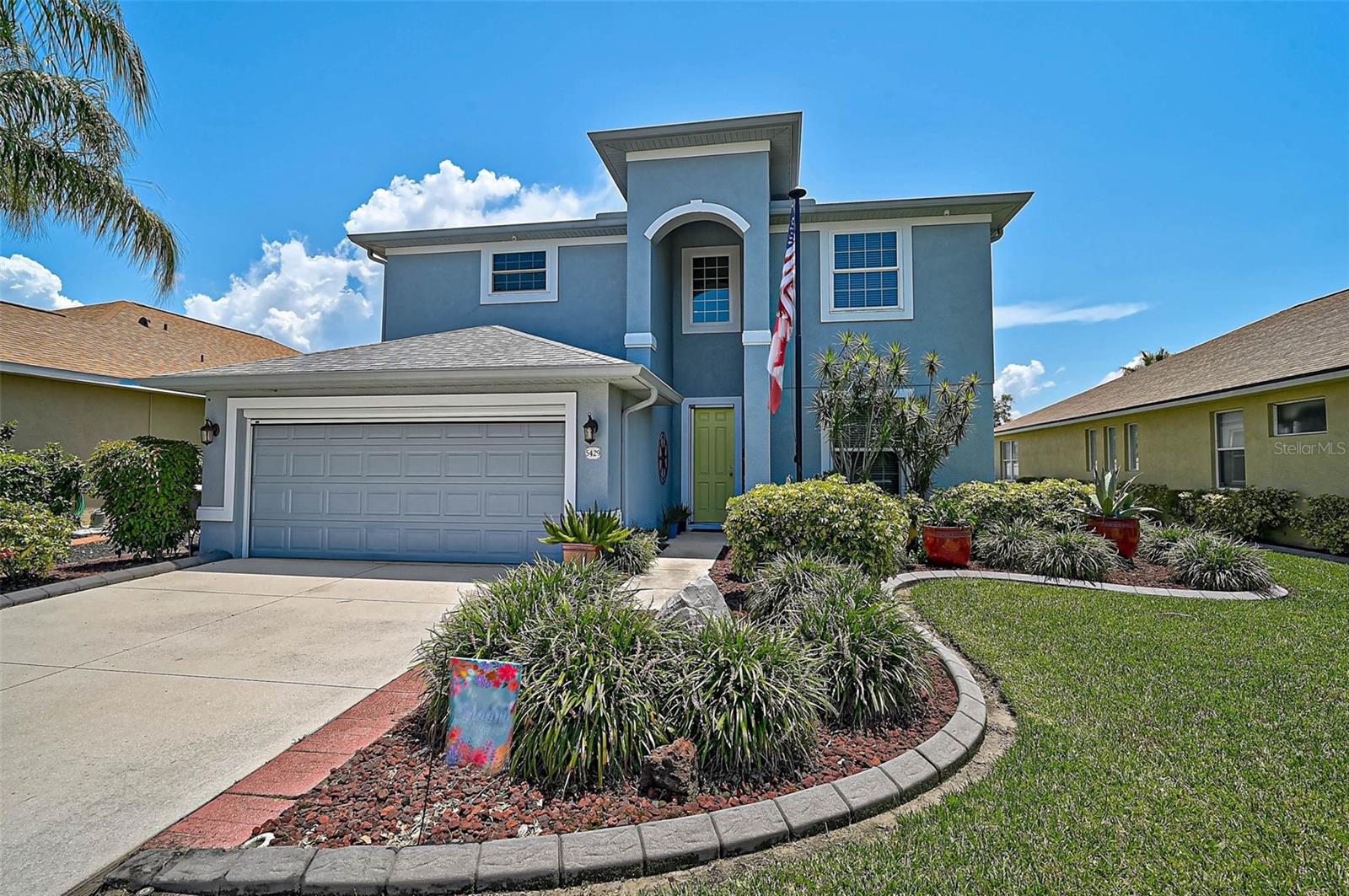 Beautifully Upgraded Home in Sought-After Waterford!
Welcome home to this move-in ready gem tucked on a quiet, low-traffic street just steps from a cul de sac in the highly desirable Waterford community. This spacious two-story home is filled with thoughtful upgrades, energy-efficient features and plenty of space to live, work and entertain in comfort. Step inside to soaring ceilings and a light-filled foyer that sets the tone for the open, flowing layout. Just off the entry is a private office with French doors and hardwood flooring, perfect for working from home. The main living area features ceramic tile flooring installed in 2022 and large windows overlooking the fenced backyard and beautiful sunset views. The updated kitchen is both stylish and functional with quartz countertops, stainless steel appliances from 2021, brand new wooden cabinets and an oversized, air-conditioned pantry. A formal dining room adds an elegant space for gatherings, while the great room and breakfast nook offer a comfortable setting for everyday living. Upstairs, a versatile loft provides bonus space ideal for a TV room, playroom or second office. All three bedrooms feature real hardwood flooring and generous closets. The primary suite is a relaxing retreat with tray ceilings, two spacious walk-in closets and a beautifully updated en-suite bathroom with granite countertops, a garden tub and a separate shower. Outside, enjoy your own private oasis with a screened lanai, two oversized retractable awnings and a spacious paver patio perfect for entertaining. The backyard is fully fenced and offers privacy with no rear neighbors. The home has been meticulously maintained and thoughtfully upgraded. A new roof was installed in 2022. Both HVAC systems were replaced in 2023 and include UV light HALO air purifiers and electronic air filters, with parts under warranty through 2033 and 2035. All windows and sliding doors were upgraded to impact-rated in 2020. Additional improvements include new carpet on the stairs in 2022, a screened garage door for added ventilation installed in 2023, a brand new dishwasher in 2024 and a washer and dryer installed in 2023. Waterford is a quiet and well-kept community with low HOA fees and no CDD. Enjoy a heated community pool just down the street, walkable sidewalks, and close proximity to Publix, shopping, restaurants, and I-75 for easy access to Bradenton, Sarasota, Tampa, and St. Pete. This beautifully updated home is ready for its next chapter. Schedule your private showing today.