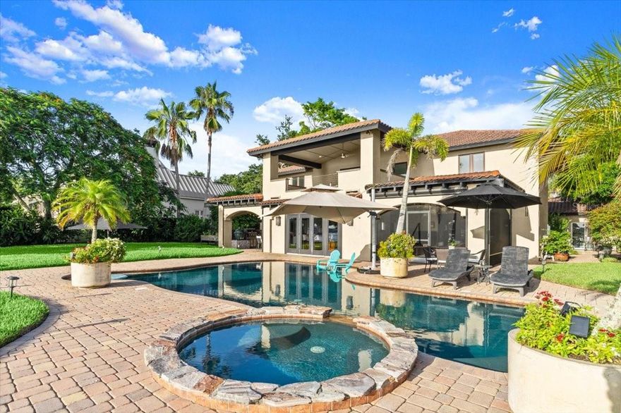 Huge Price Reduction – Now Offered at $4,525,000 (Previously $5,100,000)

Welcome to 206 Canova Drive, a Tuscan-Inspired Waterfront Estate unlike anything else in New Smyrna Beach. Set on 100’ of direct Intracoastal Waterway with deep water access, a 55’ floating dock accommodating vessels up to 80’, and a boat lift, this home is the ultimate blend of luxury, privacy, and lifestyle.

Dock permitting on the island can be difficult.  The dock cannot impede the ICW, so checking on this prior to purchasing property is a must!   This is one of the most compelling waterfront opportunities in New Smyrna Beach. Just one mile away, a vacant lot with 100' of direct Intracoastal Waterway on the North Causeway Peninsula recently sold for $4,000,000 with no home, no pool, no dock, and no easy walk to Flagler Ave. 
At 206 Canova Drive, you not only secure 100' of prime frontage, but also a 55’ floating dock with lift (permits for new floating docks of this size are no longer obtainable), an in-ground pool, and over 4,000 square feet of existing living space. While many buyers may choose to create their own custom estate here, this property allows you to enjoy the waterfront lifestyle immediately while planning your future.  

Privately tucked away on Canova Drive, widely regarded as the best street in the best location, one block walking distance from Flagler Avenue with access to both bridges for effortless on and off the island, this property offers both legacy and lifestyle. The street itself is steeped in history, private and coveted, known only to locals for its rare charm.

The residence is an entertainer’s dream and boater’s paradise, with five bedrooms, four baths, a detached guest house with full kitchen, and multiple indoor-outdoor living spaces. Host over 150 guests with ease across the resort-style pool and spa, PebbleTec finish, tanning ledge, fire pit, gourmet outdoor kitchen, and screened patios with roll-down screens. Inside, soaring ceilings and panoramic river views anchor the chef’s kitchen with gas range, granite counters, and premium appliances. The spacious primary suite offers a redone spa-style bath and private balcony overlooking the ICW, framed by fire lamps. Additional features include a private office with wine storage, a bonus room with sauna, and a home gym.

Located within walking distance of Flagler Avenue’s dining, shopping, and nightlife, yet nestled in complete privacy, 206 Canova Drive is more than a home. It is a generational property: a rare combination of location, water frontage, and amenities that cannot be replicated. LOCATION, LOCATION, LOCATION!

WHEN LOCAL KNOWLEDGE IS REQUIRED, INSIST ON A LOCAL BROKER OF NSB.
