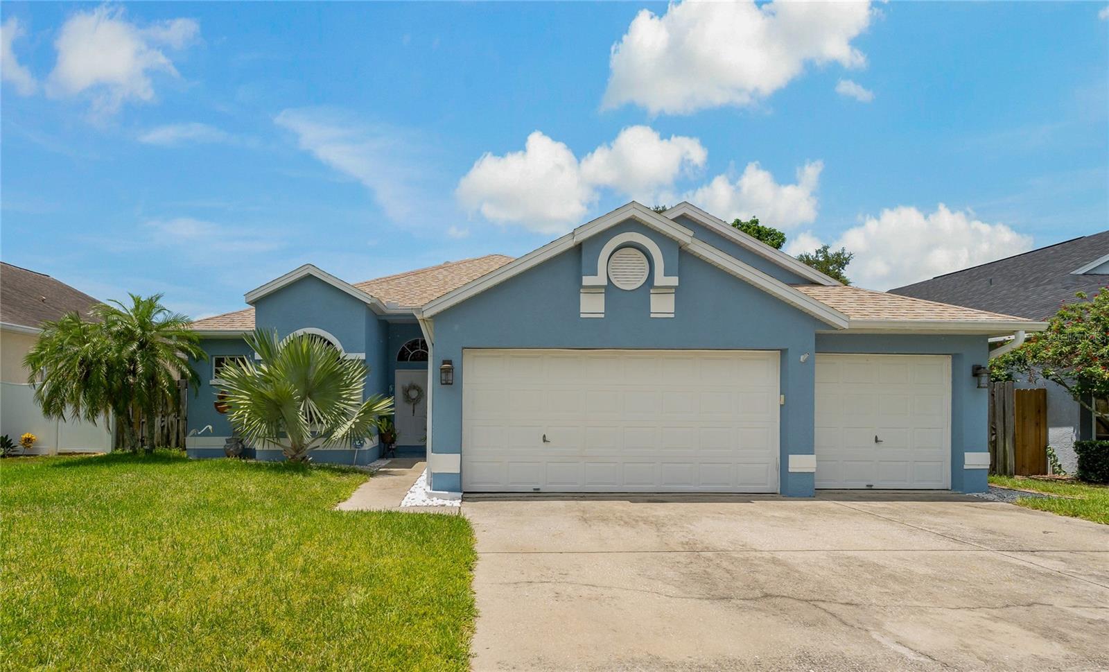 Welcome to this move-in ready home located in the desirable gated community of Forest Ridge—just minutes from everything Tarpon Springs has to offer. This 3-bedroom, 2-bathroom residence includes a spacious 3-car garage and boasts numerous recent updates: LVP flooring (2024), Fresh interior paint throughout (2024), Saltwater pool conversion (2022), Pool enclosure re-screened (2024), Custom blinds (2022), Roof (2018), HVAC (2015), Water Heater (2022). Step inside and enjoy the open-concept floor plan that's perfect for entertaining. The kitchen features stainless steel appliances, granite countertops, and ample space for gathering with family and friends. The family room is centered around a cozy fireplace and flows seamlessly to the outdoor lanai and screened pool area—ideal for Florida living. The primary suite offers a sliding glass door with direct access to the pool, a generous walk-in closet, and a spacious en-suite bathroom with a garden tub. The split-bedroom layout ensures privacy for both owners and guests. Located just minutes from historic downtown Tarpon Springs where you’ll enjoy a wide variety of dining options and the famous Sponge Docs with authentic Greek cuisine. Nearby attractions include Fred Howard Park, Sunset Beach, Honeymoon Island, the Pinellas Trail, and the Anclote Boat Ramp. All that’s left to do is move in and start enjoying the Florida lifestyle!