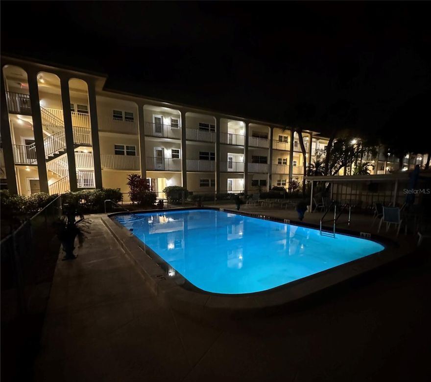 Who would have thought you could still find this much value in 2026? Welcome to this spacious, move-in ready condo offering beautiful lake views and exceptional value. The open floor plan makes the most of the serene waterfront setting, filling the home with natural light and peaceful views.
The kitchen features granite countertops and a large island, perfect for cooking, entertaining, or casual dining. Tasteful finishes throughout give the home a clean, updated feel while still being comfortable and inviting.
The A/C was replaced in 2023, offering added peace of mind. Laundry and personal storage are conveniently located right next door, making everyday living easy and practical.
This well-maintained community has recently renovated the pool and added a new elevator, enhancing both comfort and convenience. Ideally located between the vibrant downtown St. Pete area and the relaxing Gulf beaches, you’ll enjoy easy access to shopping, restaurants, parks, and all the waterfront activities the area is known for.
Located on the second floor and not in a flood zone, you can relax and enjoy the view from your beautiful Florida condo overlooking the lake.