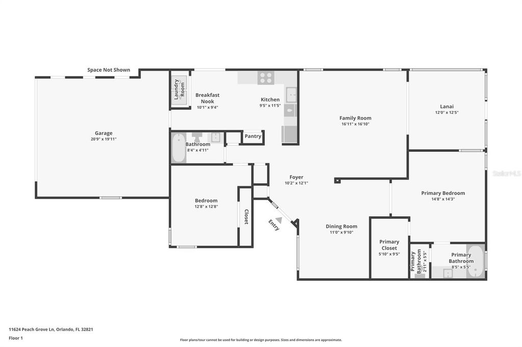 Photo of 11624 Peach Grove Lane, Orlando, FL 32821 (MLS # TB8435383)