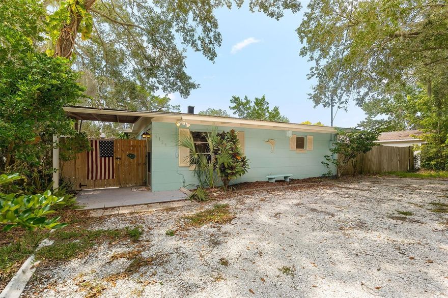 Nestled in the picturesque Palm Grove Colony, this charming 1,038 sq ft home offers an unparalleled opportunity to experience the best of Florida’s Nature Coast. Boasting two cozy bedrooms and one well-appointed bathroom, this property is ideal for those seeking a peaceful retreat, a seasonal getaway, or a lucrative income-generating rental. Located directly on a canal that leads to Mud River, with immediate access to the Gulf of America and the Weeki Wachee River, this home is the perfect haven for water lovers and nature enthusiasts alike. Surrounded by over 1,200 acres of preserved land, the property is a sanctuary where you’ll frequently spot manatees, dolphins, and a variety of native birds right from your own backyard. As you approach, a circular driveway and beautifully landscaped grounds welcome you, setting the tone for the tranquility that lies ahead. Inside, the home is bathed in natural light, with tile flooring throughout that adds to the warm, rustic cottage charm. Step outside and enjoy the best of waterfront living. Fish off your private floating dock, clean your catch right on-site, and savor the peaceful views of the canal and nature surrounding you. Whether you’re kayaking, fishing, or just relaxing by the water, this home offers an idyllic setting for both adventure and relaxation. This property is just minutes from five local parks, including Pine Island Beach, Bayport Pier, Rogers Park on the Weeki Wachee River, and the expansive 11,000-acre Weeki Wachee Preserve. The iconic Weeki Wachee State Park, home to the famous underwater mermaid shows, is also within minutes, offering endless entertainment and natural beauty. Despite its secluded, peaceful setting, this home is conveniently located with all the modern amenities right on Cortez BLVD and Tampa International Airport within an hours drive away. Whether you're seeking an outdoor adventure, a tranquil retreat, or a slice of waterfront paradise, this home offers everything you could want and more. Come experience the charm and magic of Florida’s Nature Coast, and discover why every day here feels like a vacation!