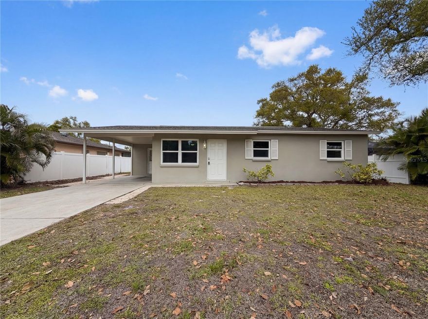 Welcome to 737 Gulf Coast Blvd, a residence that features a traditional layout consisting of a foyer leading to a living room, a dining area, and a kitchen equipped with cabinetry and appliances. The floors consist of hardwood surfaces throughout the main areas. Natural light enters through glass windows. Fresh interior paint covers the walls.This home is complete. Included 100-Day Home Warranty with buyer activation