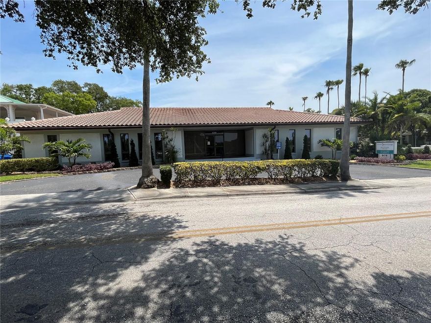 TRUE NNN Medical/Office Building in Belleair with New Tile Roof currently leased with long term tenant. Beautiful New Landscaping directly across the street from Belleair Country Club golf course. Large parking lot in the rear of the building easy access to entrance of business. Exceptionally large lot with almost 1/2 acre. Do not disturb tenant