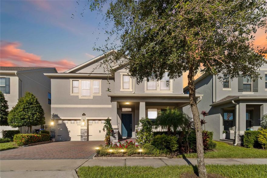 Welcome to your dream home in the highly desirable Waterleigh community of Winter Garden! This beautifully maintained residence blends comfort, style, and modern convenience. Featuring 4 bedrooms, 3 bathrooms, the spacious floor plan is designed for both everyday living and entertaining.

Inside you’ll find an open-concept layout filled with natural light, a gourmet kitchen with stainless steel appliances, quartz countertops, and a large island that connects seamlessly to the dining and living areas. The primary suite provides a relaxing retreat with a spa-like bathroom and generous walk-in closet.

The private backyard is perfect for outdoor dining, family gatherings, or simply enjoying Florida’s sunshine.

Residents of Waterleigh enjoy resort-style amenities, including two clubhouses, pools, fitness centers, tennis courts, playgrounds, walking trails, dog parks, and even a community beach with lake access. Lawn care is included in the HOA for true low-maintenance living.

Conveniently located near Disney, Horizon West shopping and dining, top-rated schools, and major highways, this home offers the perfect balance of luxury and practicality in one of Winter Garden’s most sought-after neighborhoods.