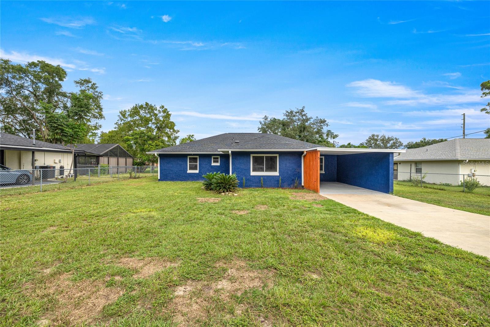 One or more photo(s) has been virtually staged. No HOA. All the Perks. Fully Renovated Beauty in Silver Springs Shores.
This isn't just a remodel—it’s a total refresh. New roof (2025), sleek exterior with wood and stone accents, fresh paint inside and out, LED lighting everywhere, and no popcorn ceilings in sight. Even a custom wood accented mailbox to match!
The kitchen stuns with quartz countertops, a bold island, stainless steel appliances, and tons of pantry space. Split floor plan offers privacy, with a skylit primary suite featuring a tiled walk-in shower and modern finishes.
Upgrades? Everywhere: new windows, fixtures, fans, refreshed bathrooms, mature landscaping, updated lighting, and a polished carport. No HOA, but full access to the Silver Springs Community Center—pools, gym, clubs, events, and more.
Bonus: Transferable termite bond plus a home warranty from a third-party company for added peace of mind.
Modern comfort. Zero hassle. Move-in ready.