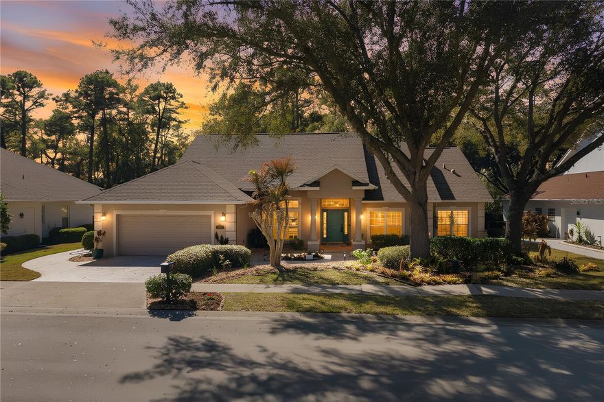 5039 Greenbriar Trail has officially hit the market in the Country Club of Mount Dora — located on one of the most sought-after streets in the community. This 4-bedroom, 2.5-bath home has been beautifully updated and is completely move-in ready.

The brand-new kitchen is the heart of the home, featuring quartz countertops, custom cabinetry, a large sink, stainless steel appliances, and a spacious kitchen island perfect for prep, casual dining, or gathering with guests. The open layout flows seamlessly into the stunning vaulted living room, creating an ideal space for both everyday living and entertaining. The soaring ceilings in the main living area add to the airy, open feel while still keeping the space warm and inviting.

You’ll love the 12x12 custom tile throughout the entire home, fresh interior paint, and the abundance of natural light pouring in. The primary suite is spacious and thoughtfully designed, featuring split his-and-her sinks, a walk-in shower, soaking tub, and dual closets conveniently located within the bathroom area. The additional bathrooms have also been updated with new cabinetry and quartz countertops for a clean, modern look.

Major updates include a roof just 6 years old, AC (2012), a brand-new water heater (2025), a full house re-plumb, and a home purification system already in place — giving buyers peace of mind.

Step outside through double sliding doors to the oversized screened-in lanai — perfect for entertaining or relaxing year-round. The lanai features a convenient half bath and direct access to one of the bedrooms, making it ideal for guests or even future pool plans. The backyard offers beautiful rock gravel landscaping, mature trees, and no rear neighbors with a nature preserve backdrop. It’s peaceful, private, and filled with birds and owls — truly one of the quietest and most serene settings in the neighborhood.

Located just minutes from historic downtown Mount Dora with its restaurants, shops, festivals, and waterfront views — and conveniently close to the 429 for an easy commute to Orlando — this home offers the perfect blend of privacy and accessibility.

If you’ve been waiting for an updated home with space, high ceilings, natural light, and a private preserve lot in the Country Club of Mount Dora — this is it.