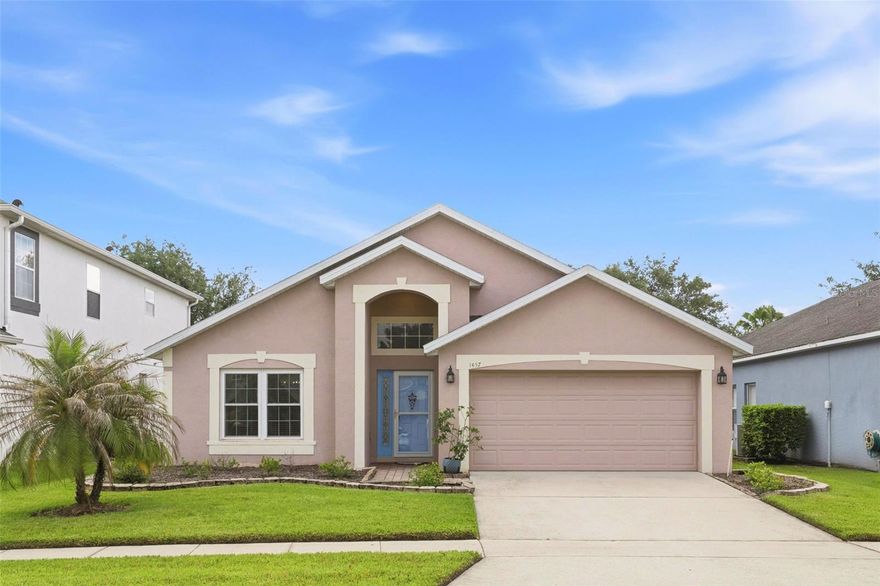 Welcome to highly desirable Avalon Lakes, a gated community offering exceptional amenities and a lifestyle you’ll love! Residents enjoy access to a beautifully maintained clubhouse, fitness center, community pool, playground, tennis courts, and sports courts, all with low-maintenance living in mind.
This beautifully updated 4-bedroom, 2-bath single-family home combines modern upgrades with comfort and functionality. The front of the home features a spacious combination living and dining room, perfect for entertaining and everyday living. The stunning remodeled kitchen offers soft-close cabinetry and drawers, along with a spacious custom pantry system designed for maximum organization and convenience, and opens to the inviting family room for an ideal open-concept layout. New flooring flows throughout the home, creating a fresh and cohesive feel.
The spacious primary suite includes a custom-designed closet system, while both bathrooms have been tastefully renovated with stylish finishes. Additional upgrades include all NEW DOUBLE-PANE WINDOWS AND A NEW SLIDING GLASS DOOR, enhancing energy efficiency and natural light throughout the home.
MAJOR UPDATES PROVIDE PEACE OF MIND, INCLUDING A NEW ROOF IN 2021, HVAC SYSTEM IN 2022, AND HOT WATER HEATER IN 2022. This move-in ready home has been meticulously maintained and is truly a must-see in one of the area’s most sought-after gated communities!