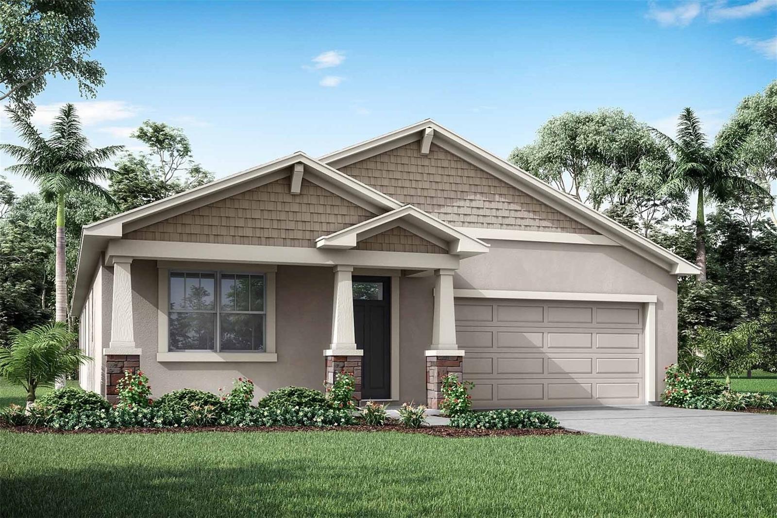 Under Construction. The Pinnacle offers thoughtfully designed single-story living with 4 bedrooms, 3 baths and a 2-car garage. A walk-in pantry enhances the open, flowing space and connectedness of the kitchen, large dining area and expansive Great Room. A covered lanai provides excellent outdoor living space. The owner’s suite has a large walk-in closet and linen storage.