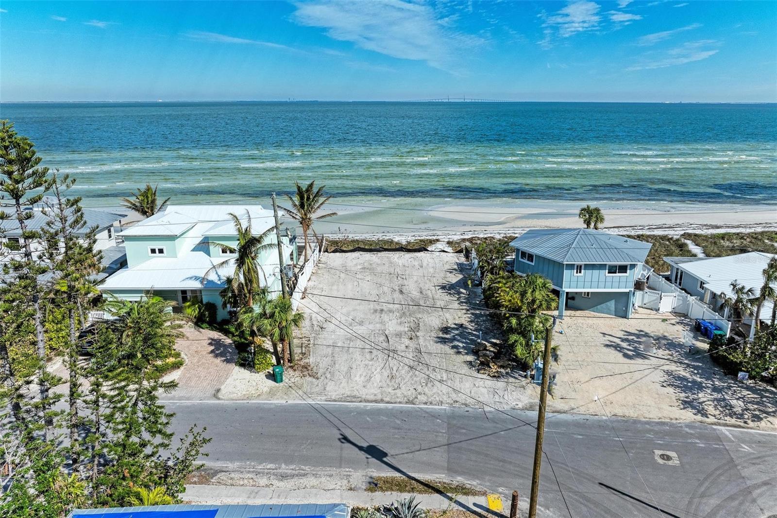WHAT A VIEW!!!! You simply must go see this lot on South Bay Drive. It's ready for you to build EXACTLY what you want. This amazing piece of property was just cleared and is a blank slate for you, your designer and all the imagination you want to muster up. Build your dream home or build the best vacation rental ever with some of the best views EVER! Close to Pine Avenue, close to great restaurants, close to shopping and a just up the road from some of the best beaches on the planet. The best place to be if you want to be water front. Views of wildlife, water, the skyway bridge with all its new lighted luster. Build your dream home and walk directly onto the coveted sandy beaches of Anna Maria Island. This READY TO GO piece of land is waiting for you and you know you've been waiting for it! Come take a look!