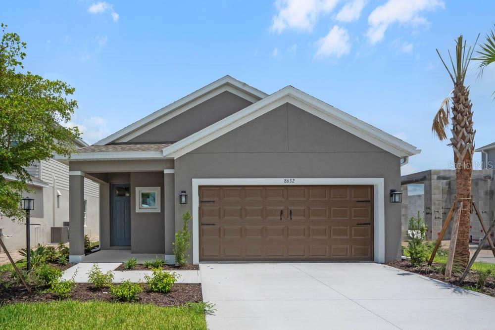 New Construction - Ready Now! Built by Taylor Morrison, America's Most Trusted Homebuilder. Welcome to the Saint Vincent at 8632 Snowfall Street in Cassia at Skye Ranch. This remarkable home is the perfect complement to Florida’s laid-back, indoor-outdoor lifestyle. With 1,790 square feet of thoughtfully designed living space, this home offers 3 bedrooms, 2.5 bathrooms, a versatile flex room, and an open-concept layout that feels bright, spacious, and welcoming. The flex room can be personalized as a fourth bedroom or a quiet study—whatever best fits your needs. At the heart of the home, the kitchen, dining area, and gathering room flow seamlessly together, creating a space that’s ideal for entertaining or everyday living. Located in vibrant Sarasota, Skye Ranch is a master-planned community set at the intersection of Clark Road and Lorraine Road. Designed with nature in mind, it features miles of scenic trails, forested wetlands, pristine lakes, and towering old oaks. Parks, resort-style amenities, and a strong connection to the outdoors make life here as inspiring as it is comfortable. Additional Highlights Include: 8' doors throughout, tile in gathering room, whole house blinds. MLS#A4654020