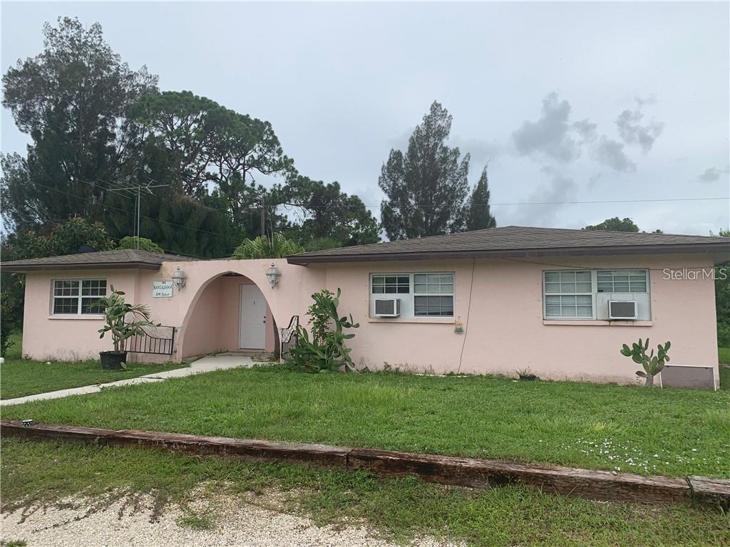 One or more photo(s) has been virtually staged. Looking for something affordable and short term? If so, this would suit you well. You may lease on either a month to month basis or something more long term. Flexible terms. This studio unit is located in walking distance of the healing Warm Mineral Springs. Ready . Enclosed front porch adds to your personal space. Great area to relax in the evening. The studio provides a living area/bedroom space, kitchenette and bathroom. Perfect in it's simplicity. Electric, water, garbage and lawn care are included in rent. Month to month is $1150 monthly and a 12 month lease is $1050 monthly.