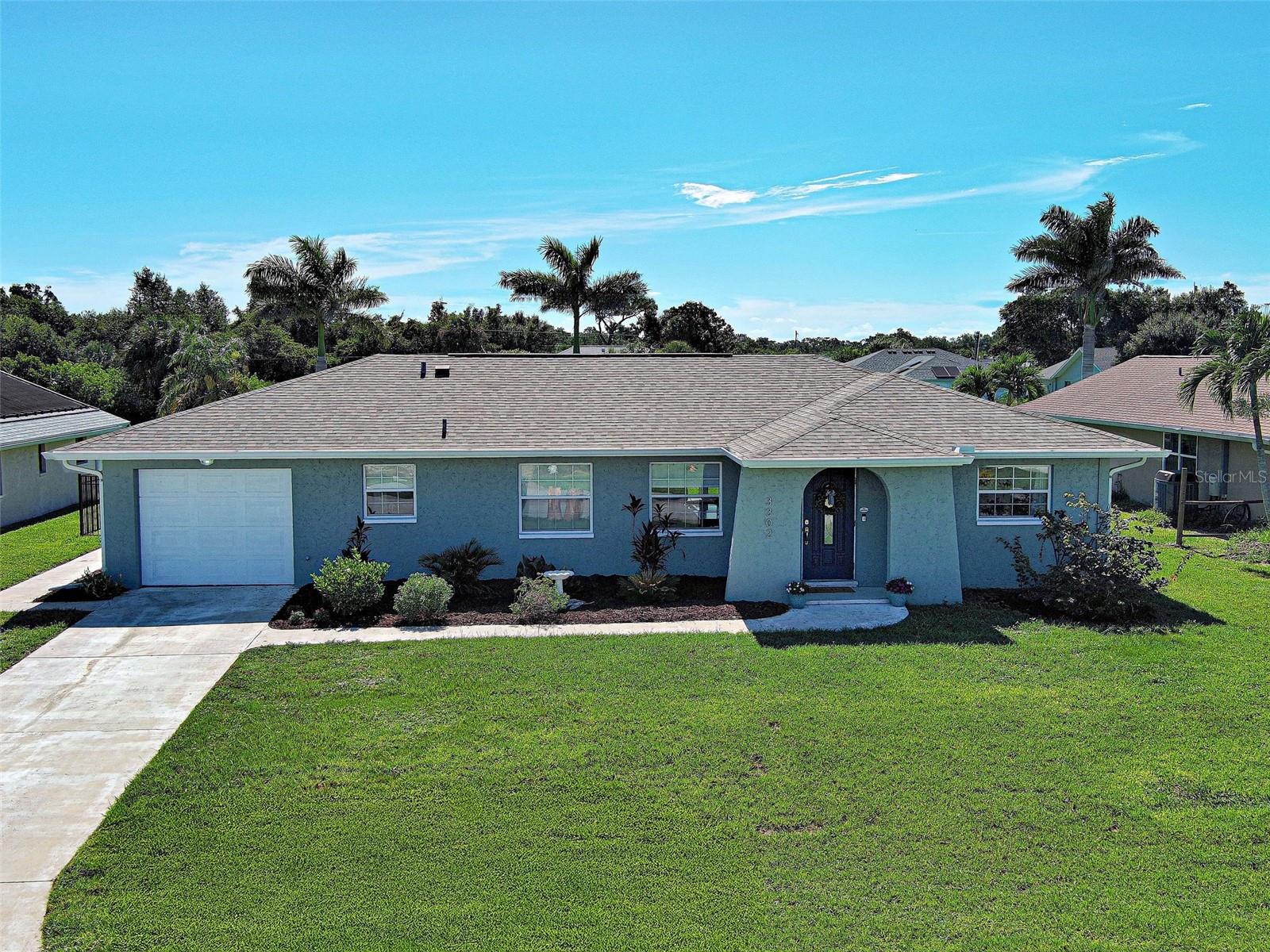Charming Waterfront Retreat in the Heart of Port Charlotte!
Welcome to this adorable 3-bedroom, 2-bathroom home that’s bursting with personality and thoughtful upgrades! Freshly touched-up exterior paint adds instant curb appeal, complemented by lush landscaping.
Step into a warm and inviting living room designed to impress, featuring a custom accent wall that adds style and depth, perfectly framing serene views of the freshwater canal. Natural light pours in, creating a bright and airy space ideal for relaxing or entertaining guests. The open layout flows seamlessly into the rest of the home, making this living area the heart of comfort and connection.
The newly screened-in porch and fully fenced backyard create a private oasis—perfect for entertaining, letting the kids play, or giving your pets room to roam. Enjoy tranquil freshwater canal views from the living room or unwind in the expansive backyard made for Florida-style outdoor living.
Additional highlights include:
All Stainless steel Appliances,
New Roof (2023),
Updated hot water heater,
Irrigation system with new water pump,
Added storage throughout the home.
Located just minutes from shopping, dining, I-75 access, and beautiful local parks—this home offers the perfect blend of comfort, convenience, and curb appeal. Don’t miss your chance to own this move-in ready gem!