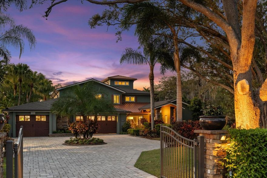 BACK ON THE MARKET DUE TO BUYER FINANCING. BELOW Appraised Value!  Lakefront Luxury in Winter Park. This CUSTOM gated estate feels like living at a resort. Situated on the beautiful 72-acre PRIVATE, spring-fed Lake Waunatta, this property has it ALL. Completely rebuilt in 2012, featuring six OVERSIZED bedrooms, six full bathrooms and two half-baths, home office, primary spa bath retreat, DOWNSTAIRS primary bedroom, media room, bonus loft, HUGE pool cabana, and even a permitted tree house! Tucked away at the end of a cul de sac, you'll find peace and tranquility behind the private gate and fenced property.  Beyond the pavered circular drive, you'll enter through the front door with pool and lake views. Enjoy the open-concept dining, living, and gourmet kitchen with luxury appliances, gas range, and a built-in nugget ice maker! Granite counters in the kitchen, dining room and eat-in kitchen, and a HUGE quartzite island. From the kitchen, you’ll pass TWO large, walk-in pantries with built-ins.  The downstairs Primary bedroom features lake views, a custom closet, a home office with TWO built-in desks, and the most thoughtfully designed spa bath with vanities for her and him separated by a water closet with a separate sink (and tv). The walk-in shower and jetted tub also have lake views for the ultimate relaxation.  Two more bedrooms on the first floor are excellent options for multigenerational living or young children. You’ll find three more generous-sized bedrooms all with ensuite baths, walk-in closets and built-in desks & cabinets on the second floor.  The sky is the limit on the third floor. This bonus loft with the BEST LAKE VIEWS and wet bar could be a man cave, gamer room, yoga studio, home office or whatever you may need. Head out back and be blown away by the cooling stone pool deck, saltwater pool, hot tub, water feature and a FANTASTIC almost 800 sqft pool cabana for the ultimate in outdoor living and entertaining.  As you reach the lake, take note of the sandy beach, composite boat dock with lift and floating jet-ski dock.  And don’t miss the permitted TREE HOUSE currently used as a yoga studio. Updates & Best Features include: 3-car garage, Custom-designed Builders Home, 50-year shingle and standing seam metal roof, sealed stucco soffits, mosquito control misting system, whole home sound system, two high-efficiency water heaters, AC (2020 & 2024), and whole home water filtration system with carbon filters. Zoned for Winter Park High School and close to Trinity Prep and UCF. Enjoy easy access to 417 & 408 to reduce commutes.  Don’t miss your opportunity to own this exquisite property. Schedule your private showing today! Be sure to preview the video https://bit.ly/423Mrok and the 3D Matterport Showcase https://bit.ly/3XFly8W <iframe src="https://my.matterport.com/show/?m=Mexo9nBKf89" frameborder="0" width="853" height="480" allowfullscreen allow="xr-spatial-tracking"></iframe>