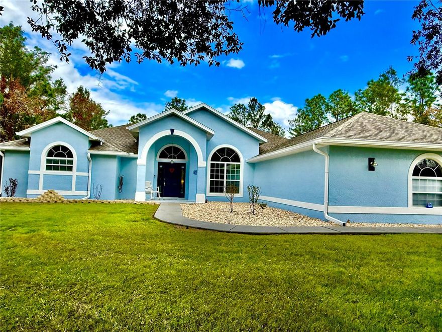 Searching for your dream home? Look no further. This stunning three-bedroom, three-bathroom residence with a three-car garage offers the perfect blend of comfort, luxury, and peace of mind. Within the last four years the home has featured major upgrades, including a new roof in 2021, new AC, new drain field, and a new pool heater, ensuring worry-free living for years to come. Also, a full home generator in 2023. Set on a beautifully maintained one-acre lot within a desirable HOA equestrian community, this property is for those seeking a serene lifestyle surrounded by nature and like-minded neighbors. With generous living spaces, the home is perfectly suited for both families and those who love to entertain. Inside, you’ll find a spacious living area filled with natural light, a well-appointed kitchen ready for culinary adventures, and ample bedrooms that provide privacy and relaxation. Step outside to your immaculate pool area, an inviting space to unwind after a long day or host memorable gatherings with friends and family. Enjoy the tranquility of your surroundings while remaining just a short drive from top-rated schools, shopping, fine dining, and everyday conveniences. This exceptional home truly embodies luxury living at its finest. Don’t miss this incredible opportunity—schedule your showing today and turn your dream of owning a remarkable home into reality.