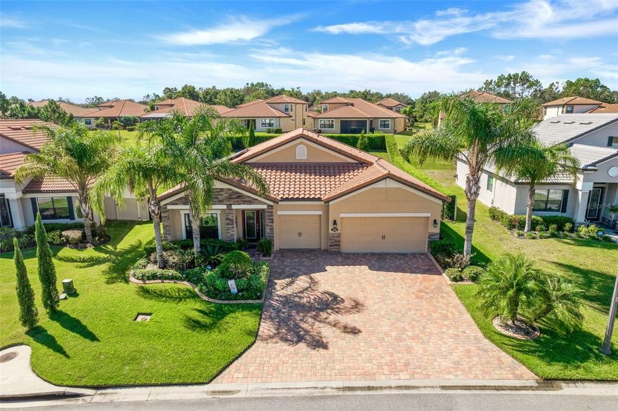 Step into your dream home! This exceptional 4-bedroom, 3-bathroom home in Terra Largo welcomes you with a generous and inviting living space perfect for families, social butterflies, and those with a taste for luxurious living. The meticulous attention to detail and high-end finishes throughout the house will captivate you from the very beginning. This home has been INCREDIBLY maintained by the original owners. It looks as if it were built this year! Crown molding, SOLAR PANELS/BACKUP POWER SYSTEM that will eliminate your electricity bill and keep your A/C and appliances going if there is a power outage, water filtration system, the upgrades are endless! Relax in your own private pool in the back with a waterfall and custom lighting that can change color with the press of a button. The owners of this ranch-style home in the highly sought after Terra Largo neighborhood spared no expense! A stunning gourmet kitchen awaits, equipped with dual ovens and a flat stovetop, granite countertops, expresso solid wood upgraded cabinets, irrigation system, engineered wood flooring, 9.5 ft tall ceilings, whole house pest control that’s built into the walls of the home, security cameras, upgraded larger baseboards, reverse-osmosis water filtration in the kitchen, upgraded wood/vinyl blinds throughout, Google Nest smart home features, and tray ceilings in the master bedroom and foyer. The pride in homeownership is evident when taking a look at the fenced in, professionally maintained landscaping, including beautiful privacy bushes providing you the ultimate haven. The clubhouse also offers 24-hour access to a fitness center and event rooms for meetings and entertainment. Its extensive outdoor features encompass versatile courts for tennis, pickleball, and basketball, a beach/zero-entry heated pool, a relaxing spa, a playground, a charming gazebo, a barbecue pavilion, and an extensive network of sidewalks perfect for strolling or jogging. Seize the chance to reside in this exquisite home and relish all the benefits that Terra Largo has to offer!