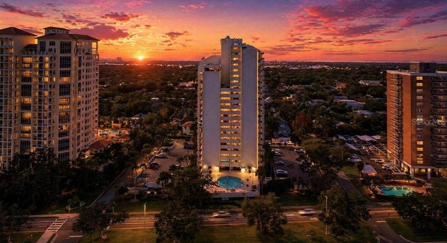 Experience elevated WATERFRONT LIVING at The Pinnacle on Bayshore Boulevard, one of South Tampa’s most architecturally distinctive LUXURY condominiums. This well-maintained residence on the 6TH FLOOR offers a comfortable and inviting layout and provides the perfect opportunity to enjoy the Bayshore lifestyle. 

The home features a FUNCTIONAL KITCHEN with ample cabinetry and efficient workspace, seamlessly connecting to the light-filled living and dining areas; ideal for both everyday living and entertaining. Large windows invite in NATURAL LIGHT, creating a bright and airy feel throughout the main living spaces. Step outside to your PRIVATE BALCONY, where you can unwind and take in peaceful views and the refreshing waterfront breeze.

The PRIMARY SUITE offers generous space, an en-suite bath, and ample closet storage, while the additional bedroom provides flexibility for guests, a home office, or additional living space.

Designed by renowned architect Lee Scarfone, The Pinnacle is a boutique waterfront tower with just 93 exclusive residences. Residents enjoy RESORT-STYLE AMENITIES including a heated waterfront pool, two fitness centers, sauna, two observation decks (perfect for both sunrise and sunset views), a recreational room with billiards, darts, and table tennis, private dog park, guest suites, a meeting room with kitchen, controlled access, and on-site security. The HOA includes water, cable, and internet.

Ideally located along Bayshore Boulevard, you are just minutes from Downtown Tampa, Hyde Park, top-rated dining, shopping, Tampa International Airport, and the Gulf beaches.

A fantastic opportunity to own in one of South Tampa’s most recognizable waterfront buildings—offering LOCATION, LIFESTYLE, and POTENTIAL all in one.