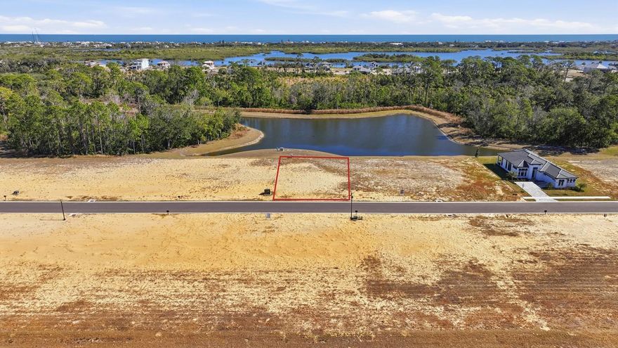 Cleared, and build-ready lot with Water Views located in the gated Intracoastal community of Veranda Bay in Flagler Beach. Public water and sewer, underground utilities, and approved builders. Community amenities include a clubhouse, pool, fitness center, tennis and pickleball courts, dog park, and a planned marina with Intracoastal access. Conveniently located just minutes to Flagler Beach, shopping, dining, golf, and I-95. A great opportunity to build in one of Flagler Beach’s most desirable, new communities.