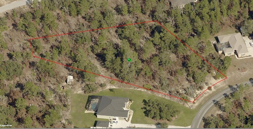 Looking for location? This oversized 1.7 acre lot, with beautiful elevation, is situated in Pine Ridge Estates, a deed restricted equestrian community in beautiful Citrus County. Looking for the right address in the community? Tall Oaks Drive features oversized lots with newer upscale upscale homes. The community features about 28 miles of horseback and walking trails, a community barn ,riding arena, tennis courts, pickle ball courts, shuffleboard courts, an R/C flying field with paved airstrip, state-of-the-art playground and more. This is where you will want to build your dream home!