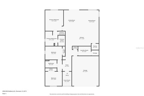 Tiny photo for 2936 Wild Mulberry Drive, Clermont, FL 34711 (MLS # O6324690)