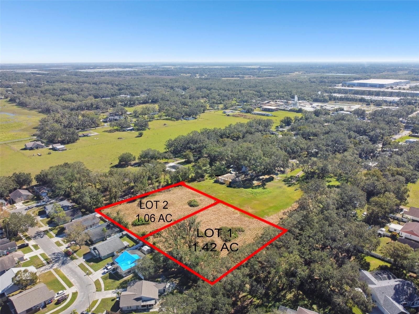 PRICE IMPROVED! Seize the opportunity to build your ideal home on this charming 1.06-acre lot in the tranquil countryside of Plant City, FL. This cleared, dry property offers both privacy and endless possibilities. Located just minutes from the I-4 ramp, enjoy easy access to Tampa and Orlando, with downtown Plant City, shopping, schools, dining, and the new hospital just a short drive away. With no HOA fees and no deed restrictions, you have the freedom to create the home you’ve always envisioned. Plus, an additional lot is also available for those looking for more space. OWNER FINANCING AVAILABLE CALL FOR MORE INFORMATION.