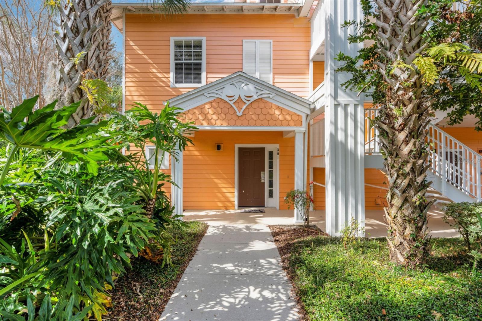 OWNER MOTIVATED TO SELL. The unit has a full booking that it owner managed and makes money. Ground floor unit no steps, this 2-bed 2-bath home provides nearly 1,400 square feet of living space and enticing extras such as an in-unit laundry room, a private screened balcony and vaulted ceilings. It includes a king-sized bed in the master bedroom, two twin beds in the guest bedroom, and a sofa in the living room that opens into a queen-sized bed. Perfect for vacationers, this villa includes a crib and a highchair, and has two full bathrooms. It has a large and fully-equipped kitchen with all the major appliances and also includes cookware, utensils and glassware so you can stay in and have family meals in the dining area. Smart TVs in each room where different groups can stretch out in the spacious living area and in the master bedroom to enjoy different programming at the same time. The layout is thoughtfully designed to maximize space and provide a comfortable living environment for its occupants. The property is perfect for those seeking a low-maintenance lifestyle without compromising on style and comfort.The Bahama Bay Resort & Spa boasts amenities like shared pools, hot tubs, fitness center, and a sauna. Located on the shores of Old Lake Davenport, you can enjoy the sand beach, view wildlife from the pier, or relax in a hammock. The resort is also conveniently located near Polo Park East Golf Course. Located only 10 miles from Walt Disney World, there are plenty of local dining and shopping options nearby. Disney Springs offers over 100 shops and 60 restaurants along with daily and nightly entertainment. Gatorland has a free-flight aviary, petting zoo, animal shows, zip line, and a new Stompin' Gator Off-Road Adventure. For additional entertainment, Sea World is just 16 miles away, Universal Studios is 22 miles and for the younger guests, Legoland Florida is 23 miles away from the resort. The best of it all it feels like a vacation within a vacation. After a busy day at the parks you have the peaceful resort and condo to chill and recharge.The Tradewinds Restaurant and Bar, located within the resort, is located poolside on the shore of Lake Davenport which is five minutes walking distance from this unit. . With both indoor and outdoor seating, as well as a bar with lake views, guests can enjoy ice cold drinks, signature burgers and fries, and more!The Market Place, located in the main Clubhouse, offers a wide selection of items from sundries and necessities to souvenirs, apparel, gifts, drinks, snacks, ice cream, and accessories.Overall, this condo is a fantastic opportunity for those seeking a comfortable and stylish living space in a desirable location. With its convenient layout, modern amenities, and serene surroundings, 301 New Providence Promenade is truly a place to call home. Don't miss out on the chance to make this property your own!