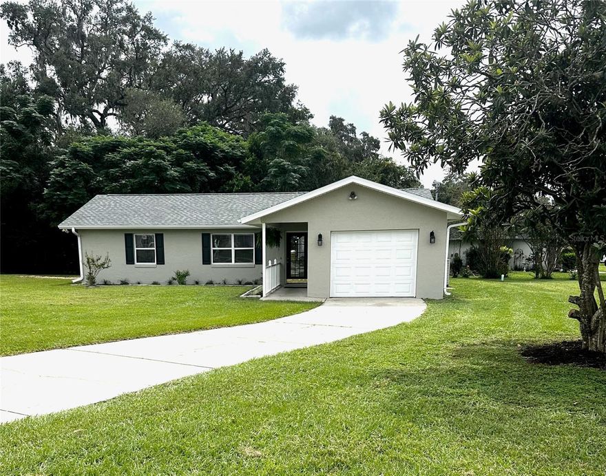 Welcome to this inviting 3-bedroom home with 2 full bathrooms that is nestled on a large corner lot, offering both charm and functionality. The property features a brand-new roof, giving you peace of mind for years to come, along with fresh interior paint and updated flooring in select areas that create a clean, move-in ready feel.
Inside, you will enjoy a comfortable floor plan designed for everyday living. The kitchen comes fully equipped with a refrigerator, range, microwave, and dishwasher, making meal prep a breeze. An indoor laundry room adds extra convenience.
With its recent updates, desirable layout, and convenient location, this home is ready to welcome its next owner. Don’t miss the chance to make it yours!
