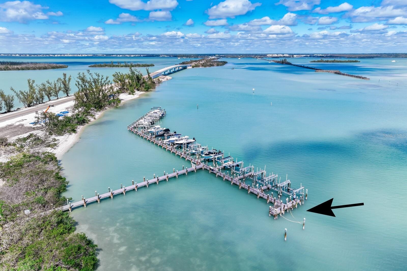 Boca Grande North Marina's slip #28 is a boat owner's dream! Located in the private, gated community of Boca Grande North, it is the perfect
location for boat owners seeking generous space to accommodate large vessels. This slip is the largest in the community. It is fully deeded, not subleased, and ownership is not contingent on living in the community. Only minutes to the intercostal waterway and The Gulf of America, this property offers the perfect setting for those who value convenience, accessibility and plenty of room for their boating lifestyle. No Bridges and deep water make this location the ideal place to own a slip on Beautiful Boca Grande.
