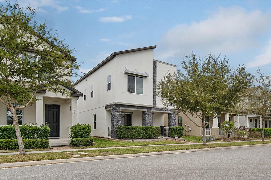 Welcome to this beautifully upgraded home located in one of the most desirable areas of Winter Garden. Built in 2019, this property offers a perfect blend of modern finishes, functionality, and prime location.

Step inside and enjoy a thoughtfully designed layout featuring upgraded flooring, elegant lighting fixtures, and luxury aluminum handrails that elevate the space. The kitchen stands out as the heart of the home, offering a clean and modern design ideal for both everyday living and entertaining.

The primary suite is a true retreat with double walk-in closets and abundant natural light throughout the home, creating a bright and inviting atmosphere.

Enjoy added privacy with no rear neighbors and peaceful conservation views—perfect for relaxing after a long day.

Location is everything, and this home delivers. Conveniently situated just minutes from top-rated schools, shopping centers, restaurants, golf courses, and major highways, making daily commutes and weekend plans effortless.

One of the standout features of this property is the solar panel system, which will be fully paid off at closing—providing significant long-term savings for the new homeowner.

This is a rare opportunity to own a move-in ready, upgraded home in a prime Winter Garden location.

Schedule your private showing today.