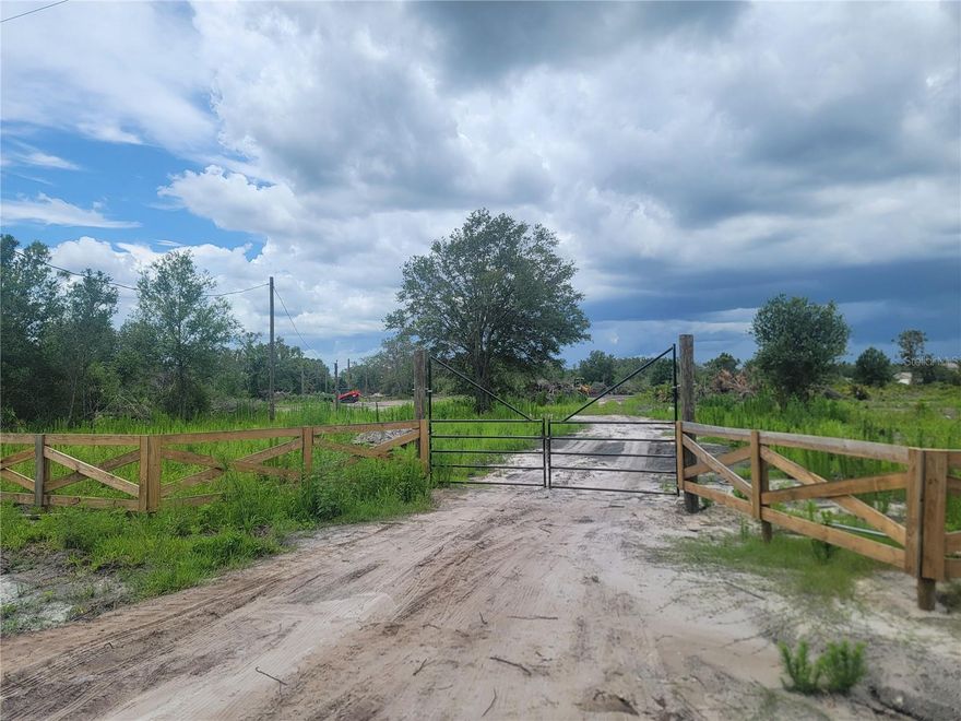 Now is your chance to build your Dream Home on this whopping 6.7 acres of land and over 365 feet of road frontage! This land is Partially cleared with a New Well and Electric. Ready to welcome you, your horses, cattle and toys as this parcel is zoned Agriculture. This parcel is also high and dry with a very small amount of wetlands. With just a short walk to the historic Myakka River Come see and fall in love with this piece of paradise just waiting for you! Situated near SR-70, it offers easy access to Sarasota and Bradenton while maintaining the peaceful, small-town charm of Myakka City. You'll love being moments away from local gems like the Myakka City Community Center and Park, Myakka City Grill, and Myakka City Grocery. Whether you're looking for a peaceful retreat or the perfect place to create your dream homestead, this offers endless possibilities. Don’t miss the chance to claim this one-of-a-kind property—schedule your private showing today and start preparing to live the lifestyle you’ve been dreaming of!