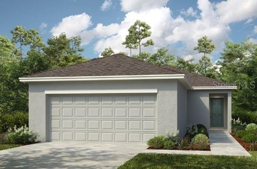 Under Construction. What's Special: Close to Park | Popular Plan | New Pricing.  New Construction - Ready Now!  Built by Taylor Morrison, America's Most Trusted Homebuilder. Welcome to the Holly at 359 Cornerstone Drive in Waterstone. Discover this beautifully designed new home featuring an open-concept layout that’s perfect for modern living. Step through the foyer into a bright kitchen that flows seamlessly into the dining area and great room, creating an ideal space for gathering. Sliding doors lead out to a covered patio for effortless indoor-outdoor living, perfect for enjoying Florida’s sunshine. Two secondary bedrooms share a full bath, while the private primary suite is tucked at the back of the home and includes a luxurious en-suite bath and dual walk-in closets. Waterstone offers a lifestyle that blends natural beauty with convenience. Spanning over 400 acres in Groveland, this community is surrounded by the rolling hills of Lake County and just minutes from Clermont. Enjoy nearby lakes like Cherry Lake and Lake Minneola, plus easy access to the Western Beltway, Florida’s Turnpike, and State Roads 50 and 19. Planned amenities include a pool, cabana, dog park, Nature Play Space, and numerous National Wildlife Federation Monarch Butterfly Gardens, creating a vibrant and connected neighborhood. Additional Highlights Include: All appliances included, extended tile, and whole house blinds. Photos are for representative purposes only. MLS# A4666483