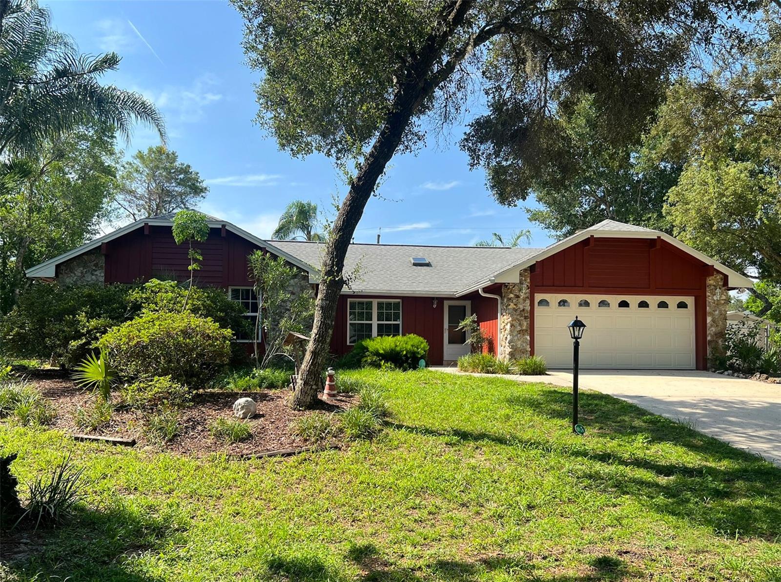 Located in a quiet, well established neighborhood, situated on a shady, wooded cul de sac lot, this home is just minutes from I-4, shopping centers, restaurants, schools, parks and medical facilities. Inside you will find 3 spacious bedrooms, living and dining rooms as well as a family room complete with wood burning fireplace and built-in bookcases. Florida Room can be anything you imagine from craft room with craft sink or game room with wet bar. It is even big enough for a ping pong table! Just off the Florida Room is a bonus den/office or could be a guest bedroom. There is plenty of storage including cedar lined closets as well as a large pantry off kitchen. Roof was replaced in 2019. Solar water heater also replaced in 2019. The screened patio and fenced yard are the perfect places for relaxing mornings, afternoon BBQ's, or to just sit and enjoy nature, Don't wait to schedule a showing!