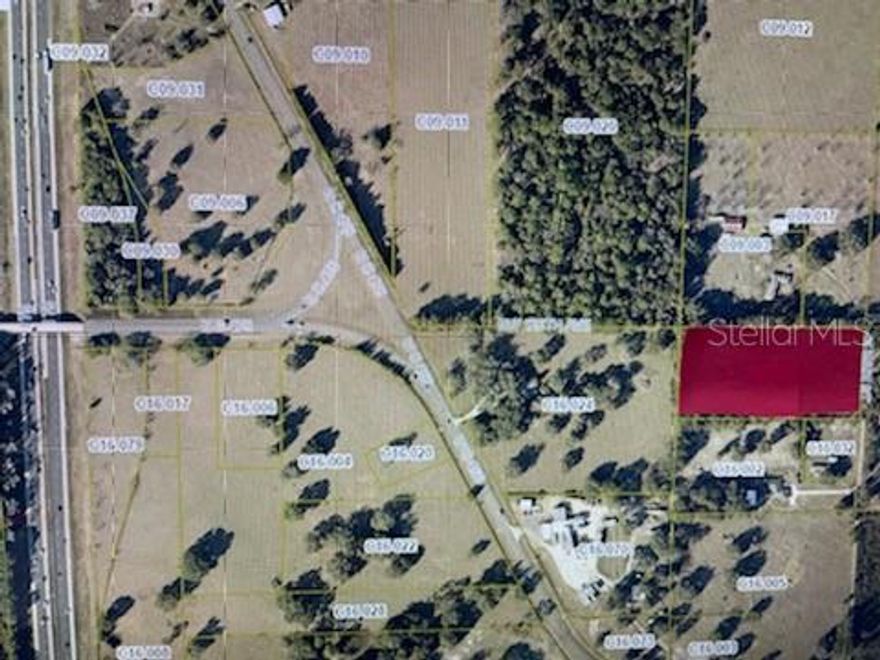 What a great 5 Acre parcel that is in the path of a proposed I-75 exchange that would connect to The Villages on County Road EC-466 with the Florida Turnpike