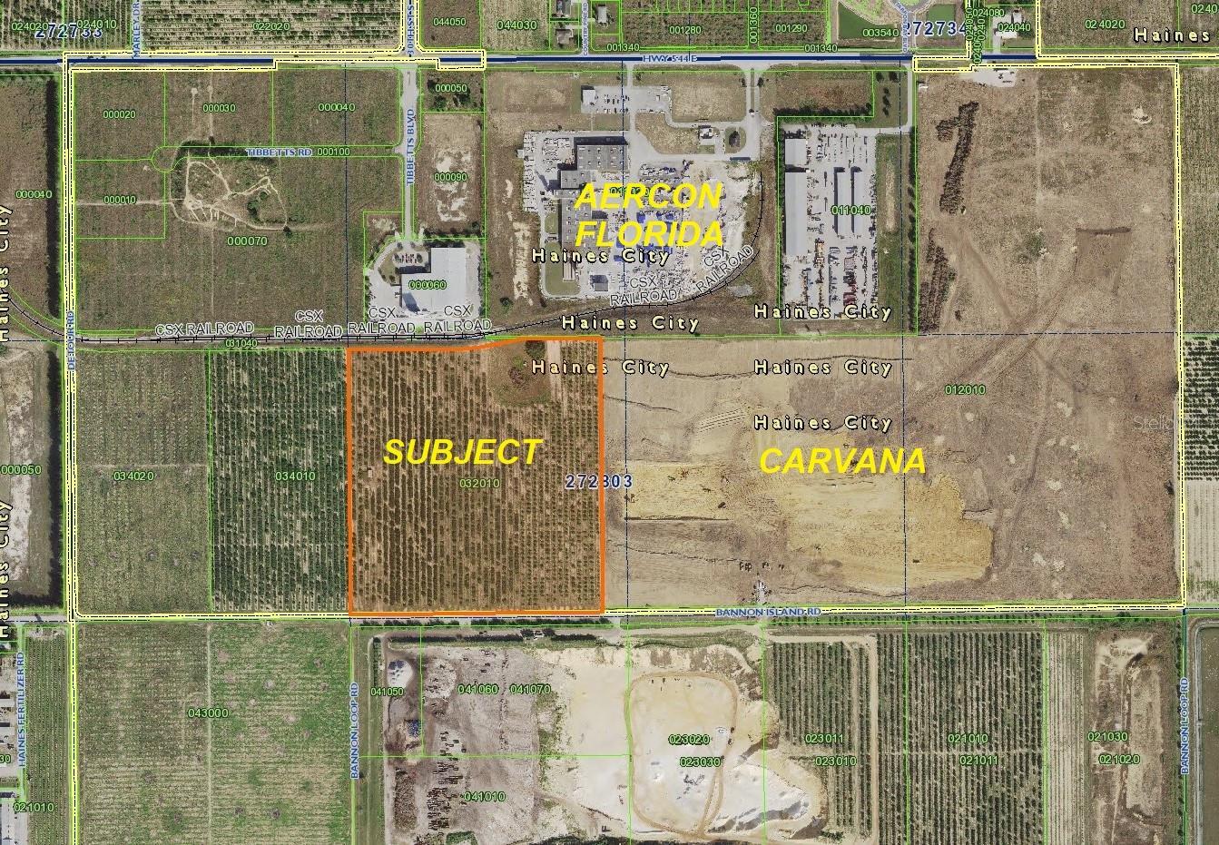 35+ acres in area of industrial development - immediately adjacent to Carvana on Bannon Island Road