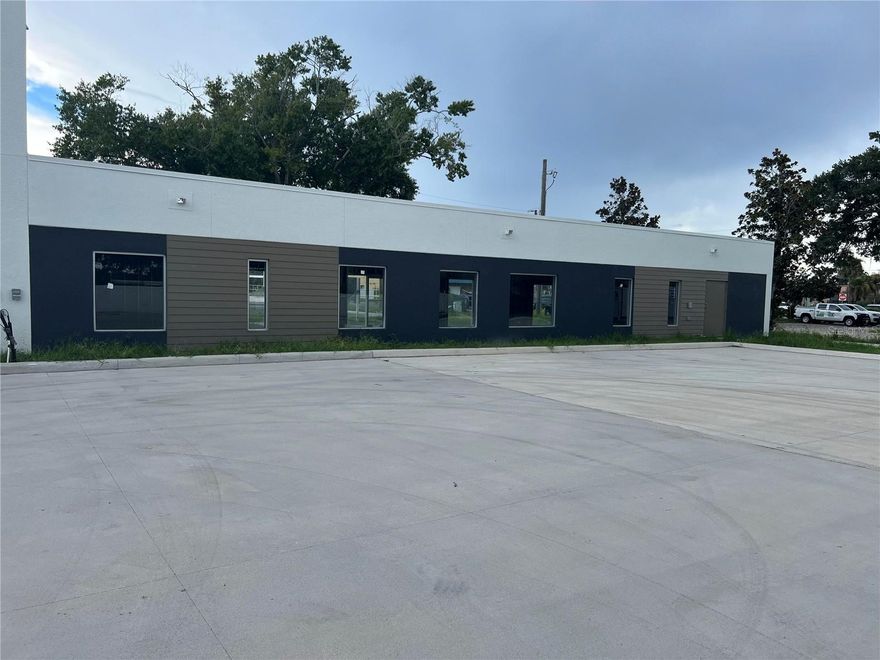 Under Construction. For sale: a stunning, modern medical building located in the heart of Kissimmee, FL, within the rapidly expanding Medical Arts District. This premier property is ideal for owner use or investors and is situated within a vibrant health network that includes hospitals and healthcare facilities currently undergoing over $200 million in expansions. The innovative design of the building allows for flexible use, offering either three distinct spaces  or a single tenant in a 4,040 sqft. space integrated property, complete with 21 dedicated parking spaces and convenient access from W. Oaks St and N. John Young Parkway. This exceptional location offers tremendous potential in a flourishing medical community.