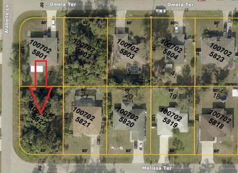 MELISSA TERRACE NORTH PORT FL 34286