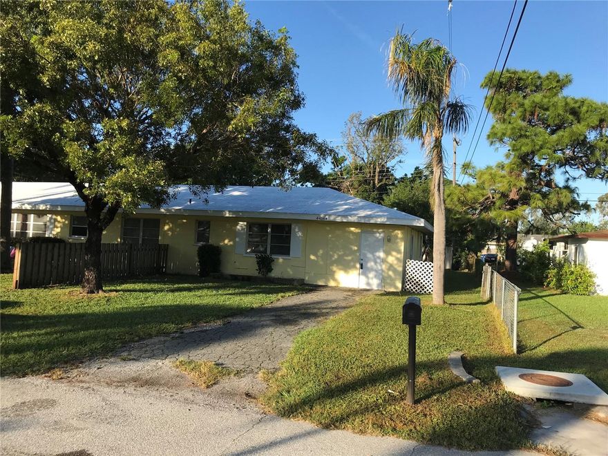 Annual unfurnished rental available for a 11.1.25 move in. Enjoy being only minutes away from everything in this 2 Bedroom 1 Bath duplex with ceramic tile throughout located in a quiet, tucked away West Bradenton neighborhood. Relax in the peaceful setting of your front yard and enjoy the beautiful weather Florida has to offer. Property is an end unit with a large fenced in back yard including a storage shed. Pets allowed at owner's discretion. There is an application fee of $100 per adult. Requirements are no evictions in the last 3 years and no violent or serious drug offenses on background check in the last seven years. After reviewing the requirements, please let me know if you'd like to schedule a showing.