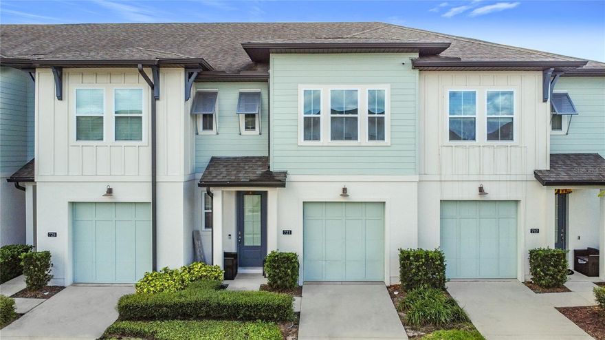 INVESTOR & FIRST-TIME BUYER ALERT! Welcome home to this pristine 2020-built, short-term rental-approved townhome in the highly desirable Enclaves at Festival in the Champion Gate area.  Located just minutes from  Disney, universal studios and more Orlando theme Parks, this versatile property is the perfect primary residence, vacation getaway, or income-producing asset.
Inside, the bright open-concept layout shines with wood-look tile flooring, sound-insulated walls, and a CHEF'S KITCHEN boasting a massive quartz island, 42” cabinetry, STAINLESS STEEL APPLIANCES, and a gas range. Step outside your door to experience true RESORT-STYLE LIVING featuring a Beach entry style pool, splash park, fitness center, Clubhouse, arcade, picnic area , mini-golf, and sand volleyball courts. Built for maximum energy efficiency and low maintenance, this home delivers unbeatable long-term value. NO CDD.
FOR A LIMITED-TIME: buyer concessions may be available with a full price purchase. Don't wait—schedule your private tour today!