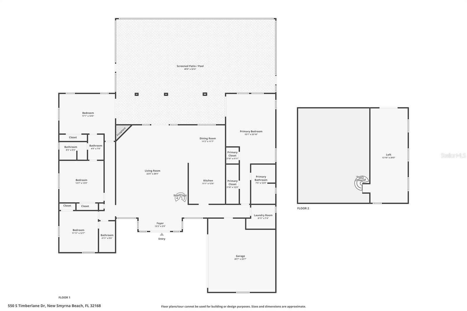 550 S TIMBERLANE DRIVE