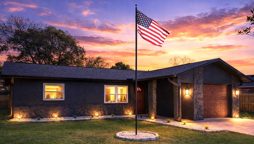 One or more photo(s) has been virtually staged. This beautifully updated 4-bedroom, 2-bathroom home offers modern upgrades and true move-in-ready convenience. Featuring impact windows, a new roof, new A/C system, and a new water heater for added peace of mind. Inside, you’ll find stylish new luxury vinyl plank flooring throughout, fresh interior and exterior paint, and fully renovated bathrooms with contemporary finishes. The spacious layout provides comfortable living areas perfect for both relaxing and entertaining, while the four generously sized bedrooms provide flexibility for family, guests, or a home office. Step outside to a large backyard ready to be customized to fit the buyer’s vision — whether you’re dreaming of a pool, outdoor kitchen, garden, or play area, the possibilities are endless. This home combines quality upgrades with everyday comfort — schedule your showing today!