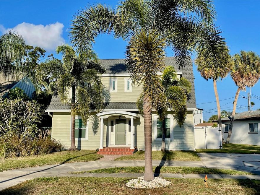 Step into timeless elegance in this beautifully restored 1920s historic home, ideally located in one of St. Petersburg’s most sought-after neighborhoods. From the moment you arrive, the circular driveway sets the stage for a classic yet refined living experience.
Thoughtfully updated and upgraded to a like-new standard, this residence seamlessly blends historic charm with modern comfort. The main level features a fully equipped kitchen, inviting living spaces, a dedicated home office overlooking the pool and lush garden, and a convenient laundry room.
Upstairs, you’ll find three generously sized bedrooms, three bathrooms, offering comfort and privacy for residents and guests alike. Hurricane-rated, impact-resistant windows provide peace of mind throughout the home.
The private backyard is an entertainer’s dream, showcasing a beautiful pool and deck surrounded by mature landscaping and a fully fenced yard—perfect for gatherings with family and friends or quiet outdoor relaxation.
Available now.
Application fee: $75.
Washer and dryer are not included.
Optional pool and yard care services are available for an additional fee.
Don’t miss the opportunity to enjoy classic St. Pete charm with modern luxury in an exceptional setting.