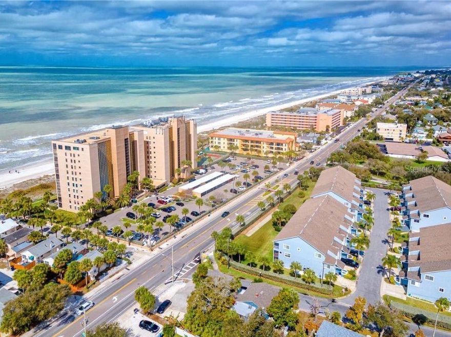 Welcome to Paradise! Reflections on the Gulf Condo is the best kept secret in Florida a WATERFRONT condo is the Perfect vacation getaway. This condo is available from now until 12/30/2025.This two bedroom and two bathroom is fully furnished & everything included has direct beachfront views of the crystal blue water, unobstructed sunsets, and twinkling moonlight across the Gulf of Mexico and features warm wood oak beveled kitchen cabinets , granite countertops, white appliances, breakfast nook, full size washer & dryer high ceilings, with BRAND NEW Luxury vinyl plank floors throughout and located on the 9th floor w/ screened-in balcony that opens to the living area as well as the master bedroom suite and offers both privacy and spectacular views of the Gulf of Mexico. The 2nd bedroom has intercoastal waterway views. Rent includes Cable TV, Electricity, Internet, Telephone, Water & Sewer Trash and 1 assigned parking spot and guest parking. Min lease is 1 month, and no pets allowed. Reflections on the Gulf is a secure building requiring a lobby key and an evening security guard. Amenities include clubhouse, large, heated swimming pool, hot tub, sauna, tennis and pickleball court, picnic area and private access to the beach. Reflections on the Gulf is located in Indian Rocks Beach, just south of famously rated Clearwater Beach and north of Trip Advisor #1 rated St Pete Beach with numerous restaurants and shops within walking distance, Minutes to Clearwater and St. Petersburg and easy access to Easy access to Tampa Bay Area