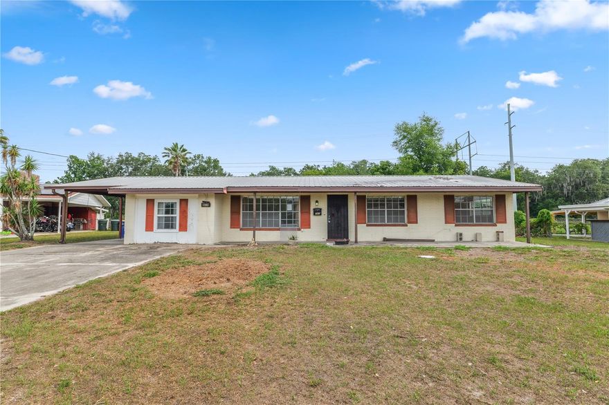 Short Sale. Bank Approved Price! Investor Special in the heart of Bartow! This 4 bedroom, 2 bath home offers strong potential for rental income, fix and flip, or long term hold opportunities. Spacious floor plan with ample living space, generously sized bedrooms, metal roof and a large lot with room to add value. Conveniently located near downtown Bartow, schools, shopping, and major highways for easy commuting. With solid bones and endless possibilities, this property is perfect for investors looking to expand their portfolio or capitalize on the growing Central Florida market. Don’t miss this opportunity to unlock the potential of this Bartow gem!