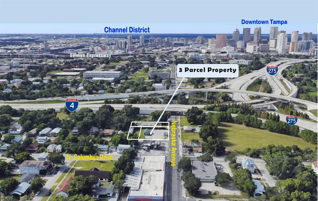 **LAND LEASE**Outstanding high/dry, 0.98 acre site offering an assemblage of up to 3 parcels with limitless opportunities for Commercial Redevelopment :: All utilities are available at the site :: 2309 N. Nebraska Avenue is paved allowing for onsite parking or storage :: Highest and Best Use: professional office or storefront retail with potential uses to include: general office, multi-family retail or retail storefront development :: Located just South of the signalized intersection of Columbus Drive and N. Nebraska Avenue :: Minutes from Downtown Tampa, Channel District, Historic Ybor, Franklin Street District, Ybor Heights, Interstate 275, Interstate 4, Selmon Crosstown Expressway, Florida Avenue, Dr. Martin Luther King Jr. Blvd and Hillsborough Avenue :: The area is exploding with new Commercial and Residential growth and is surrounded by countless developments :: Neighboring businesses include: Sunoco Gas, Checkers, Rent King, Centro Asturiano, Kforce, TECO Energy, Children’s Board, Hillsborough Community College, La Segunda Bakery and more :: High energy business and residential district that is frequented by local & regional visitors- a great place to invest, relocate or expand your business