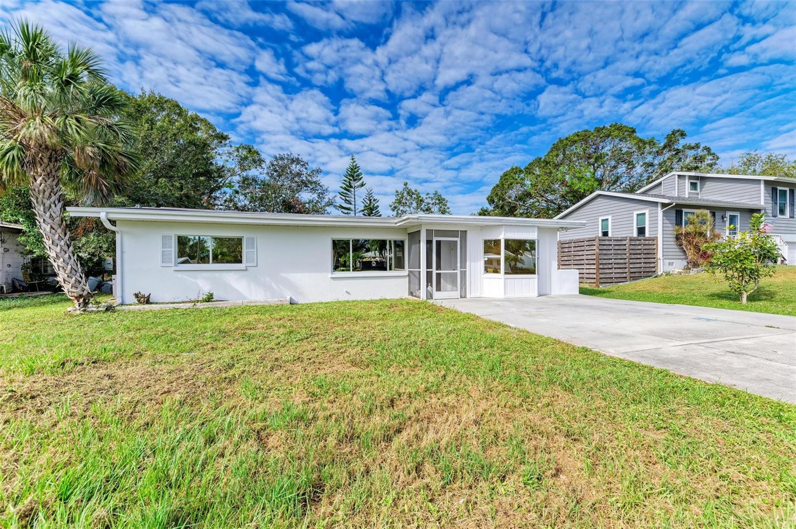 3-bedroom+Family room, 2-bathroom newly remodeled home located next to the serene and friendly Pinecraft community - only 4 min bike ride to the Yoder's Market, 6 min bike ride to Der Dutchman. NEW laminate flooring throughout. Newly painted interior and exterior. NEW washer and dryer. Large fenced backyard, perfect for hosting barbecues and outdoor parties. Situated near Locklear Park, Pinecraft Park, Legacy Trail and a bit over a mile away from Arlington Park, this home provides easy access to recreational activities, walking trails, and community events. Close proximity to schools, shopping centers, dining options, amazing beaches.