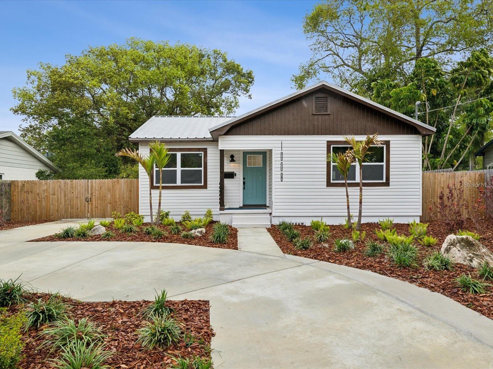 NEW NEW NEW Be the first to live in this COMPLETELY and beautifully renovated home in N. Seminole Heights! From the outside in, this home says "I have it ALL!". The home has plenty of parking with a circular driveway in front. The LARGE lot (62x135) has a fully fenced back yard. Special touch - a metal roof! Inside, the home boasts LVP throughout, white wood cabinets in the kitchen, gray wood cabinets in the bathrooms, quartz countertops in both spaces (double sinks in the primary bath), top of the line Stainless appliances in the kitchen, ceiling fans in all the rooms, new plumbing and new AC, plus a bonus / flex space room (home office!). The laundry area is inside and has hookups for a full size washer & dryer. What more are you waiting for??? Make your appointment to see the home today! Lawn care included. Some pictures are virtually staged. **Lease must start within 2 weeks of application acceptance. Application fee is $100 per adult - non-refundable. Anyone 18 or above residing in the property must apply. Credit and background checks will be done. NET income (income after taxes) must be a MINIMUM of 3x rent - verification necessary. Renters insurance - liability and contents - is required.