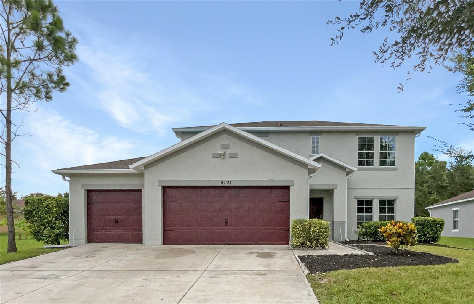 One or more photo(s) has been virtually staged. Welcome to the fabulous gated community of Bella Pointe, where comfort meets convenience! This beautiful 4-bedroom, 2.5-bath home offers a spacious layout and a 3-car garage for ample storage and parking.
Enjoy peace of mind with a new roof, fresh interior and exterior paint, new appliances, and partial flooring updates throughout. The centrally located kitchen is the heart of the home, featuring 36” cabinets, tile flooring, and stainless steel appliances—ideal for everyday living and entertaining.
Upstairs, you’ll find the luxurious primary suite complete with a walk-in closet and an elegant en-suite bathroom boasting his-and-hers counters, and plenty of storage space.
Step outside to an oversized, fenced backyard on a premium lot, featuring a 40’ x 20’ paved patio—perfect for entertaining or relaxing in the Florida sunshine.
Additional highlights include low HOA fees, seamless gutters, and proximity to local middle and high schools. Conveniently located near shopping, dining, healthcare, major theme parks like Disney World, and just an hour’s drive to the beach!