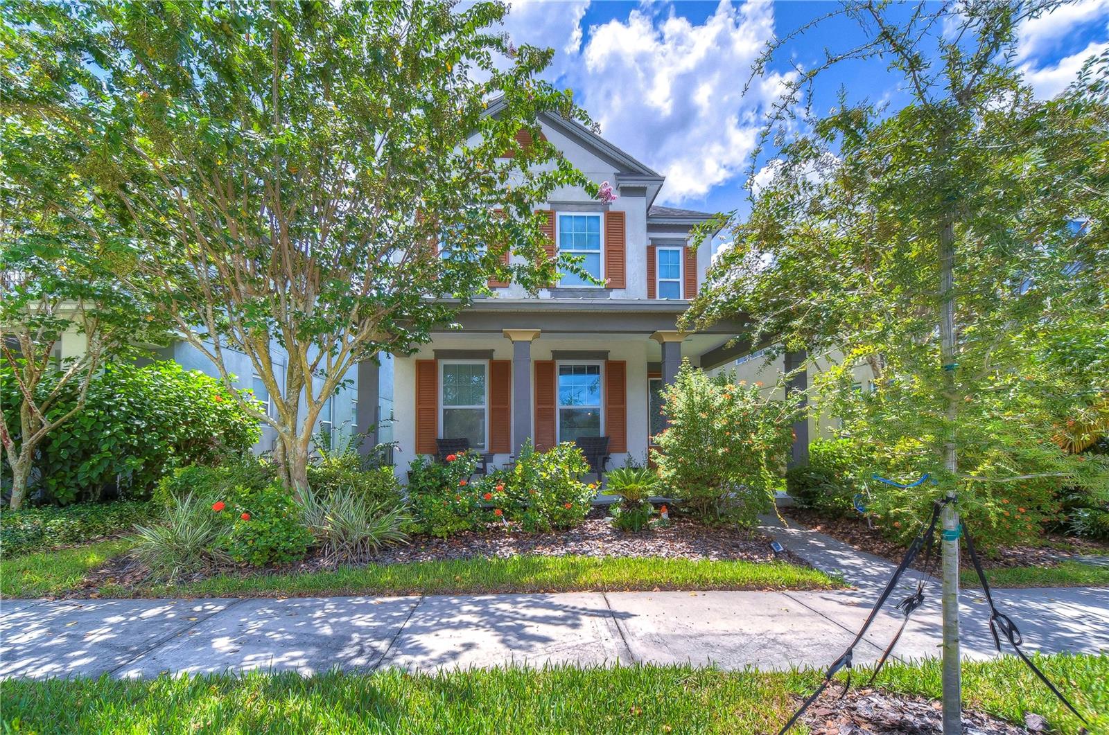 Call Catherine Medina the listing agent for a showing. This beautiful 2-story home is located in the Waterset Community and boasts 4 bedrooms, 2.5 baths, and a spacious detached 2-car garage. Some of the highlights of this home include a large cozy loft tucked away on the second floor that may be ideal for a game room or a large office space. The modern kitchen is equipped with stainless steel appliances and overlooks the family room- a setup that's perfect for entertaining. The community offers multiple amenities that include pools, waterslides, splash pads, fitness centers, parks, playgrounds, trails, basketball court, pickleball court, tennis court, and a dog park-just to name a few. This home is available for lease. Pets are welcome!!!