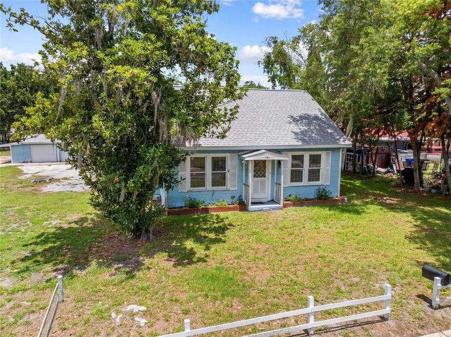 WELCOME TO 1911 VERONA STREET!!! Step back in time with this charming 1925 home full of character and opportunity! Situated on TWO lots totaling approximately .62 acres, this unique property offers endless possibilities for homeowners, investors, or builders alike. Inside, you’ll find beautiful original built-ins in both the living room and dining room that showcase the timeless craftsmanship of the era. The home features 3 bedrooms, 1 bathroom, a welcoming front porch, and a detached garage. Important updates have already been completed, including a newer roof (2023), updated electrical panel (2009), and plumbing approximately 2020. While the home does need TLC, the potential is undeniable. Restore and preserve its historic charm or explore redevelopment opportunities. If the house and garage are removed, the property may allow up to 3 maybe 4 buildable lots with a variance from the City. Whether you’re looking for a renovation project, investment property, or future development opportunity, this property is truly one-of-a-kind with endless potential! House is close to public transportation, schools and the YMCA across the street. Just minutes from the Kissimmee Airport and downtown Kissimmee.