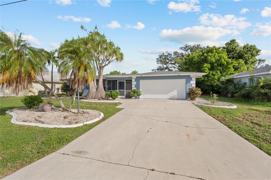 COME CHECK OUT THIS BEAUTIFUL POOL HOME ON A CONSERVATION LOT WITH POND VIEW TODAY!! With just a short commute to the world's most beautiful beaches, this home is located in the scenic coastal community of Cape Coral with NO CDD or HOA. With a new ROOF, WATER HEATER AND AC REPLACED IN 2022, this 1,760 SF, 3 bedroom, 2 bathroom, 2 car garage home has all that you need! As you arrive to VIEW this HOME SWEET HOME you notice the coastal curb appeal with a widened entry that leads you to the enclosed covered front porch that is perfect for a morning cup of coffee. The three bedroom split floor plan is a well thought out design feature offering plenty of space and privacy without compromising style and functionality. Upon entering, you are welcomed into the spacious foyer with natural light that flows throughout and is complemented by upgraded diagonal tile flooring that paves a path from the welcoming entry into the heart of the generous living space. With the kitchen overlooking the family room and dining room, it is designed for a budding chef or food enthusiast that brims with high end amenities: a DOUBLE OVEN, walk in pantry, stainless steel appliances, plenty of cabinetry with counterspace, tile backsplash, an island with granite countertops, and a wet bar is the perfect addition for entertaining guests!! Enjoy the privacy and serenity of the master suite with an upgraded ONE OF A KIND ensuite bath that will leave you in awe! With a double vanity and a separate built-in vanity,  a walk-in spa shower system, and a jacuzzi tub gives this gorgeous ensuite bath the look and feel of a luxurious high end spa. An upgraded walk-in closet is more than a closet, it is a room boasting 100 SqFt of space!! Completing the home are 2 additional secondary large sized bedrooms, with spacious closets, tons of natural lighting, a full sized secondary bathroom with pool access and a large laundry room with upgraded storage. The backyard is an entertainer's paradise! Venture outdoors, escape from the hustle and bustle of everyday life with with a backyard BBQ and a refreshing dip in the pool on hot summer day. Don't wait for your opportunity to own this beautiful home, book your showing TODAY!! UPGRADES: ROOF (2022); WATER HEATER (2022); AC (2022); INTERIOR PAINT (WHOLE HOME); PEX PLUMBING; LANDSCAPING; AND SO MUCH MORE!!